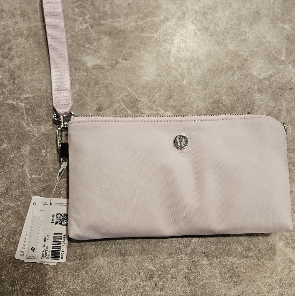 Lululemon Curved Wrislet Meadowsweet Pink NWT